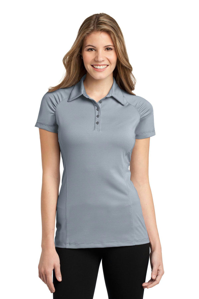 Port Authority Ladies Fine Stripe Performance Polo. L558