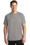 Sport-Tek Heather Colorblock Contender Tee. ST361