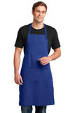 Port Authority Easy Care Extra Long Bib Apron with Stain Release. A700