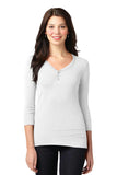 Port Authority Ladies Concept Stretch 3/4-Sleeve Scoop Henley. LM1007