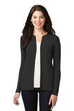 Port Authority Ladies Concept Stretch Button-Front Cardigan. LM1008