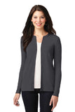 Port Authority Ladies Concept Stretch Button-Front Cardigan. LM1008