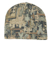 Port Authority Camouflage Fleece Beanie. C901