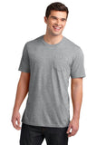 District Young Mens Very Important Tee with Pocket. DT6000P