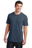 District Young Mens Very Important Tee with Pocket. DT6000P