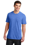 District Young Mens Very Important Tee with Pocket. DT6000P