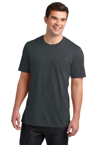 District Young Mens Very Important Tee with Pocket. DT6000P