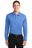 Port Authority Silk Touch Performance Long Sleeve Polo. K540LS