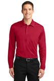 Port Authority Silk Touch Performance Long Sleeve Polo. K540LS