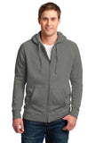 Hanes Nano Full-Zip Hooded Sweatshirt. HN280