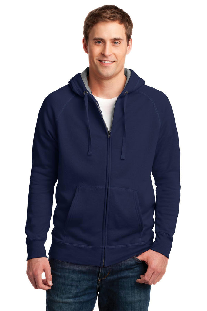 Hanes Nano Full-Zip Hooded Sweatshirt. HN280