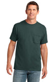 Port & Company Core Cotton Pocket Tee. PC54P