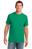 Port & Company Core Cotton Pocket Tee. PC54P