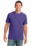 Port & Company Core Cotton Pocket Tee. PC54P