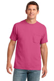 Port & Company Core Cotton Pocket Tee. PC54P