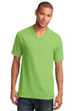 Port & Company Core Cotton V-Neck Tee. PC54V