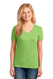 Port & Company Ladies Core Cotton V-Neck Tee. LPC54V