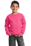 Port & Company - Youth Core Fleece Crewneck Sweatshirt.  PC90Y