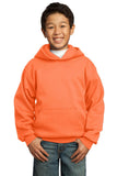 Port & Company - Youth Core Fleece Pullover Hooded Sweatshirt.  PC90YH