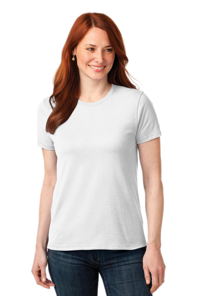 Port & Company Ladies Core Blend Tee. LPC55