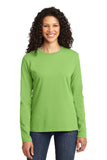 Port & Company Ladies Long Sleeve Core Cotton Tee. LPC54LS