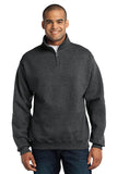 JERZEES - NuBlend 1/4-Zip Cadet Collar Sweatshirt. 995M