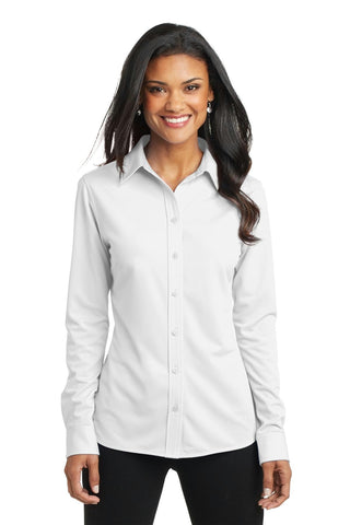 Port Authority Ladies Dimension Knit Dress Shirt. L570