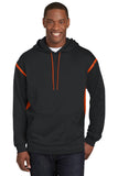 Sport-Tek Tech Fleece Colorblock Hooded Sweatshirt. F246