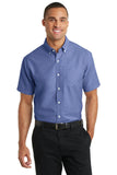 Port Authority Short Sleeve SuperPro Oxford Shirt. S659