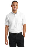 Port Authority Short Sleeve SuperPro Oxford Shirt. S659