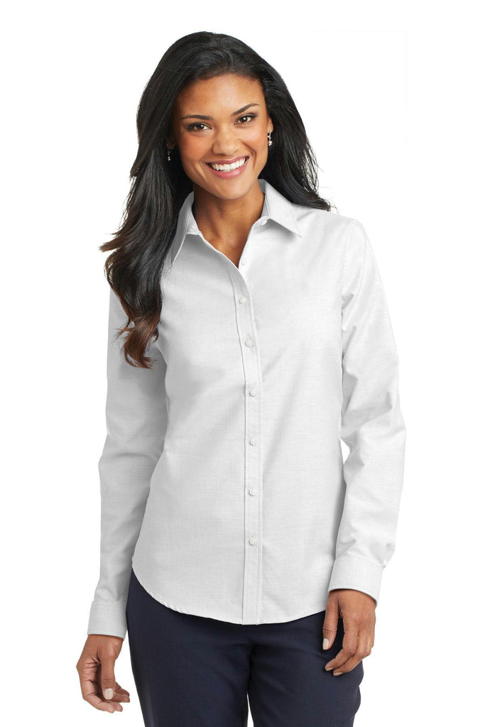 Port Authority Ladies SuperPro Oxford Shirt. L658