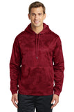 Sport-Tek Sport-Wick CamoHex Fleece Hooded Pullover. ST240