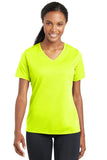 Sport-Tek Ladies PosiCharge RacerMesh V-Neck Tee. LST340